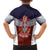 Serbia Kid Hawaiian Shirt Double Headed Eage Emblem Sporty - Wonder Print Shop