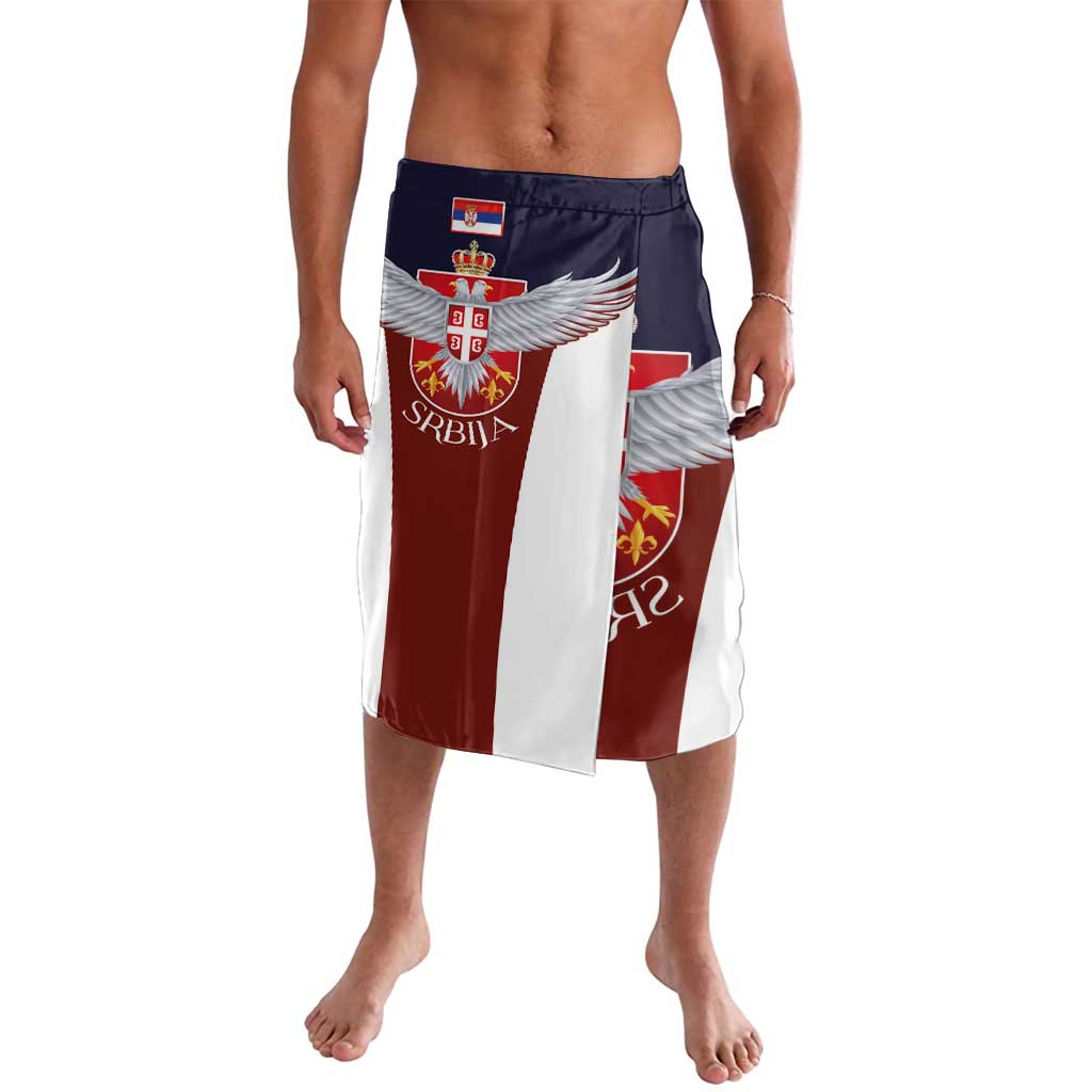 Serbia Lavalava Double Headed Eage Emblem Sporty - Wonder Print Shop