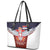 Serbia Leather Tote Bag Double Headed Eage Emblem Sporty - Wonder Print Shop