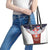 Serbia Leather Tote Bag Double Headed Eage Emblem Sporty - Wonder Print Shop
