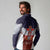 Serbia Long Sleeve Polo Shirt Double Headed Eage Emblem Sporty - Wonder Print Shop