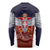 Serbia Long Sleeve Shirt Double Headed Eage Emblem Sporty - Wonder Print Shop