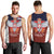 Serbia Men Tank Top Double Headed Eage Emblem Sporty - Wonder Print Shop