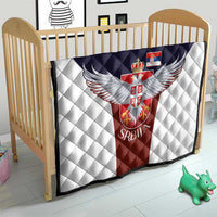Serbia Quilt Double Headed Eage Emblem Sporty - Wonder Print Shop