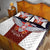 Serbia Quilt Bed Set Double Headed Eage Emblem Sporty - Wonder Print Shop