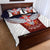 Serbia Quilt Bed Set Double Headed Eage Emblem Sporty - Wonder Print Shop