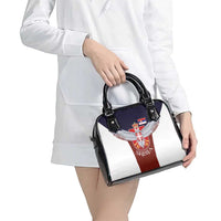 Serbia Shoulder Handbag Double Headed Eage Emblem Sporty - Wonder Print Shop