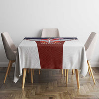 Serbia Tablecloth Double Headed Eage Emblem Sporty - Wonder Print Shop