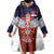 Serbia Wearable Blanket Hoodie Double Headed Eage Emblem Sporty - Wonder Print Shop
