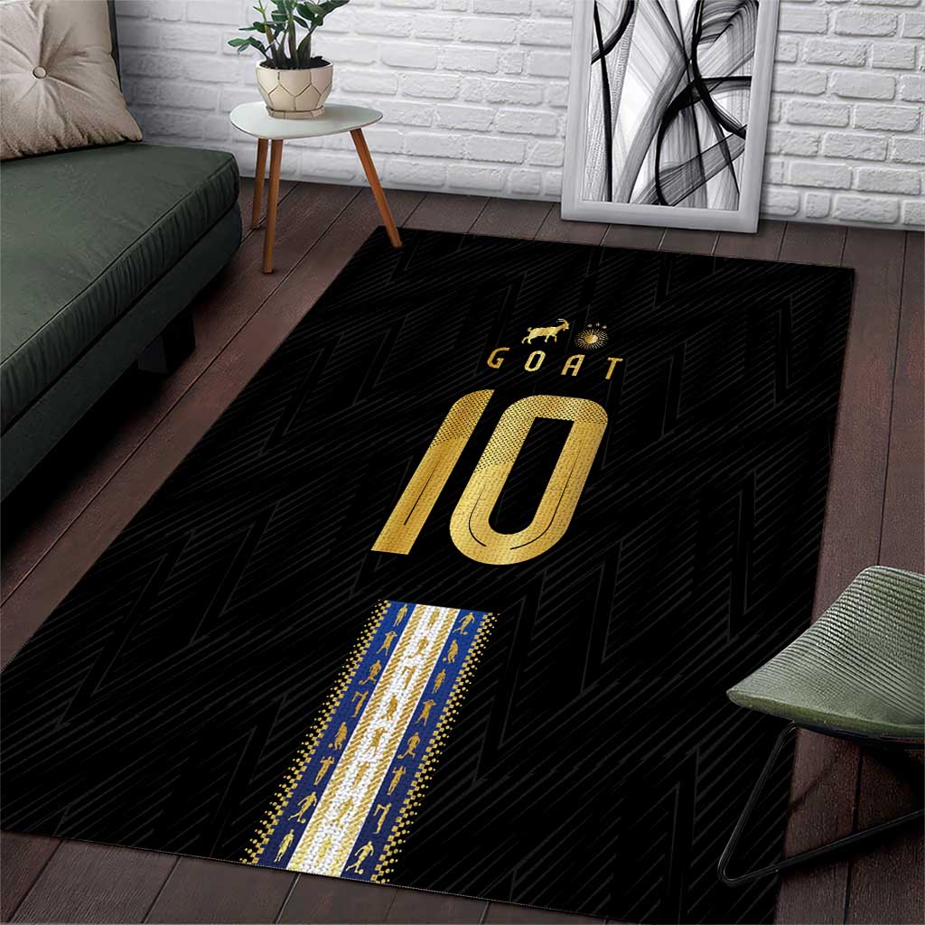Argentina Football Area Rug GOAT-Pride of La Albiceleste