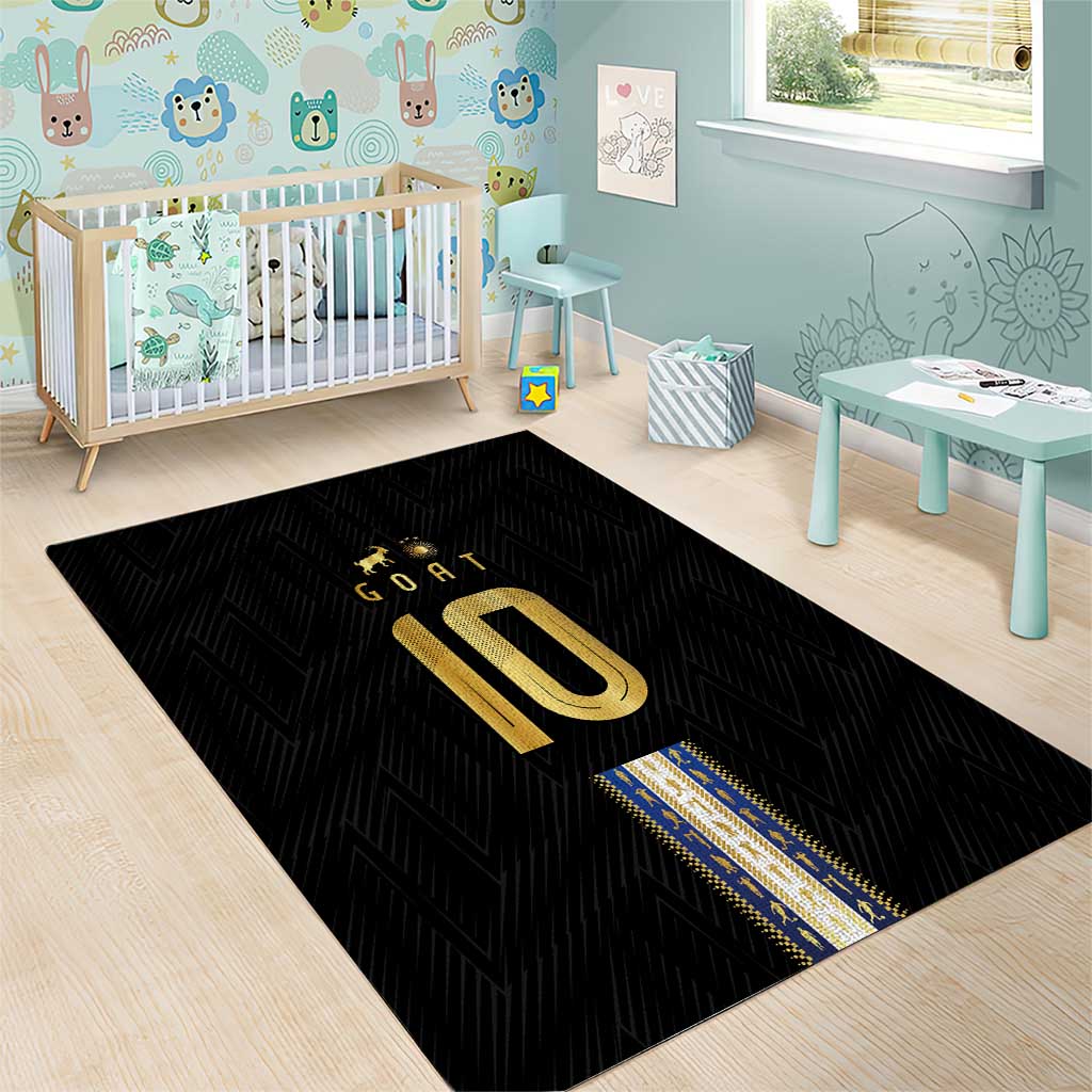 Argentina Football Area Rug GOAT-Pride of La Albiceleste