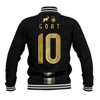Argentina Football Baseball Jacket GOAT-Pride of La Albiceleste