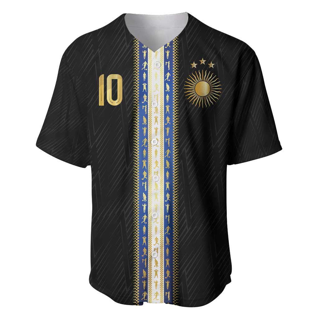 Argentina Football Baseball Jersey GOAT-Pride of La Albiceleste