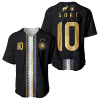 Argentina Football Baseball Jersey GOAT-Pride of La Albiceleste