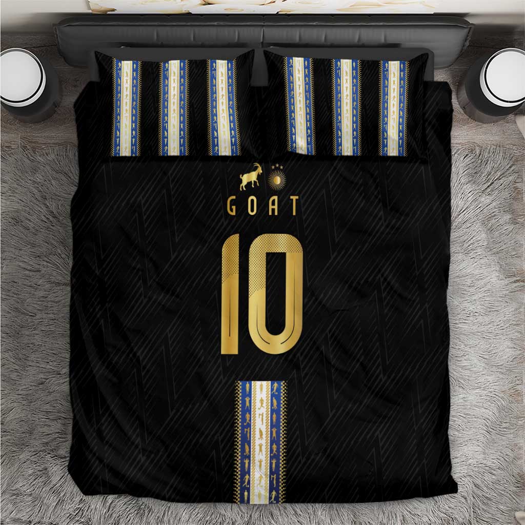 Argentina Football Bedding Set GOAT-Pride of La Albiceleste