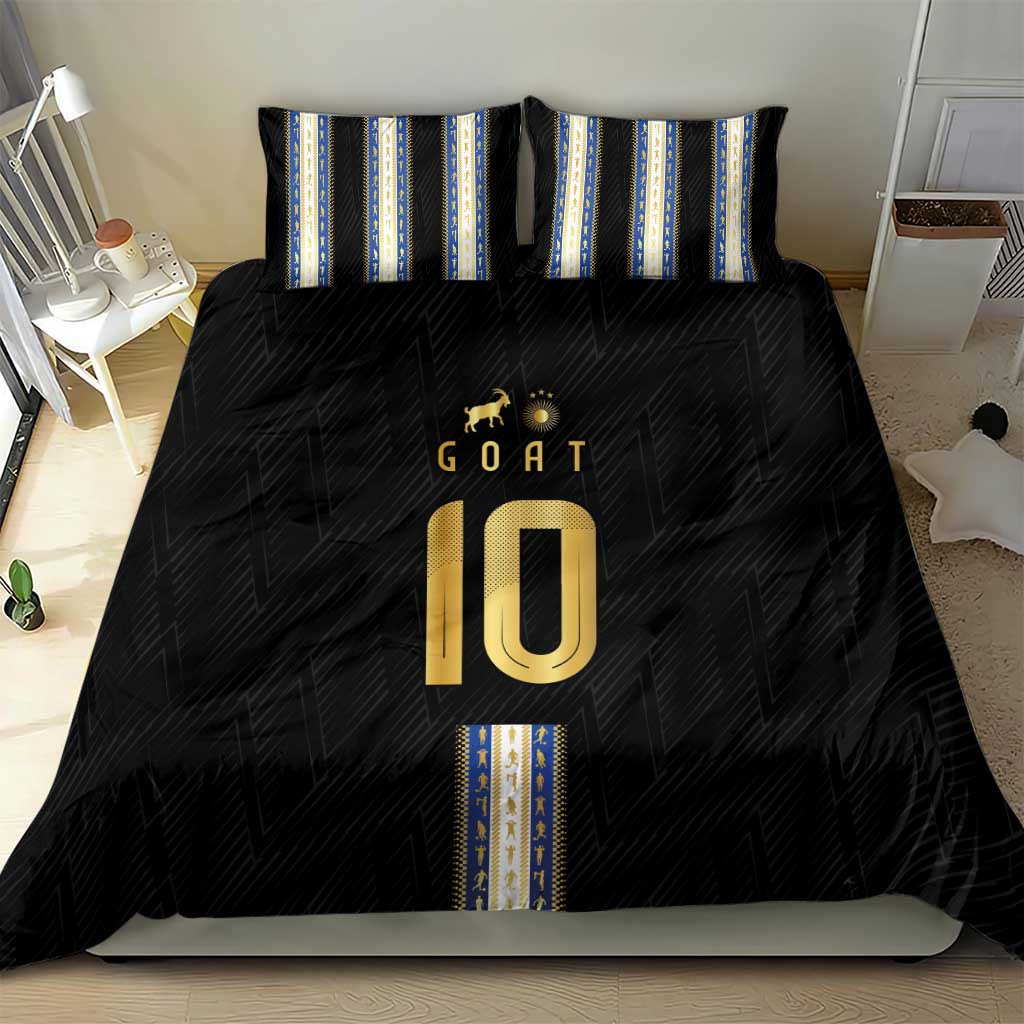 Argentina Football Bedding Set GOAT-Pride of La Albiceleste