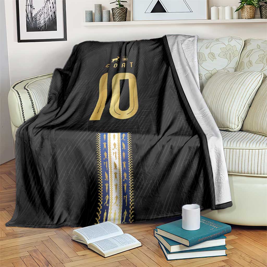 Argentina Football Blanket GOAT-Pride of La Albiceleste