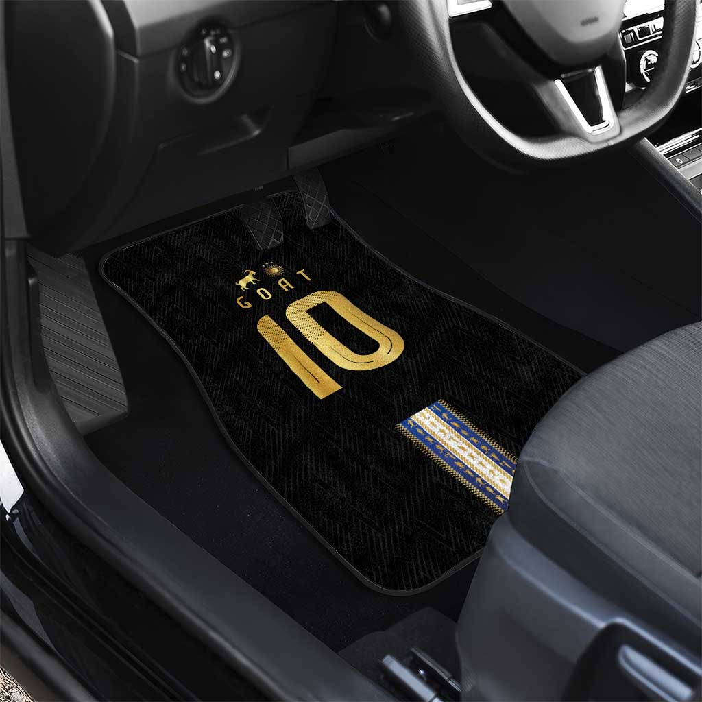 Argentina Football Car Mats GOAT-Pride of La Albiceleste