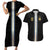 Argentina Football Couples Matching Short Sleeve Bodycon Dress and Hawaiian Shirt GOAT-Pride of La Albiceleste