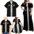 Argentina Football Family Matching Off Shoulder Maxi Dress and Hawaiian Shirt GOAT-Pride of La Albiceleste