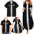Argentina Football Family Matching Summer Maxi Dress and Hawaiian Shirt GOAT-Pride of La Albiceleste