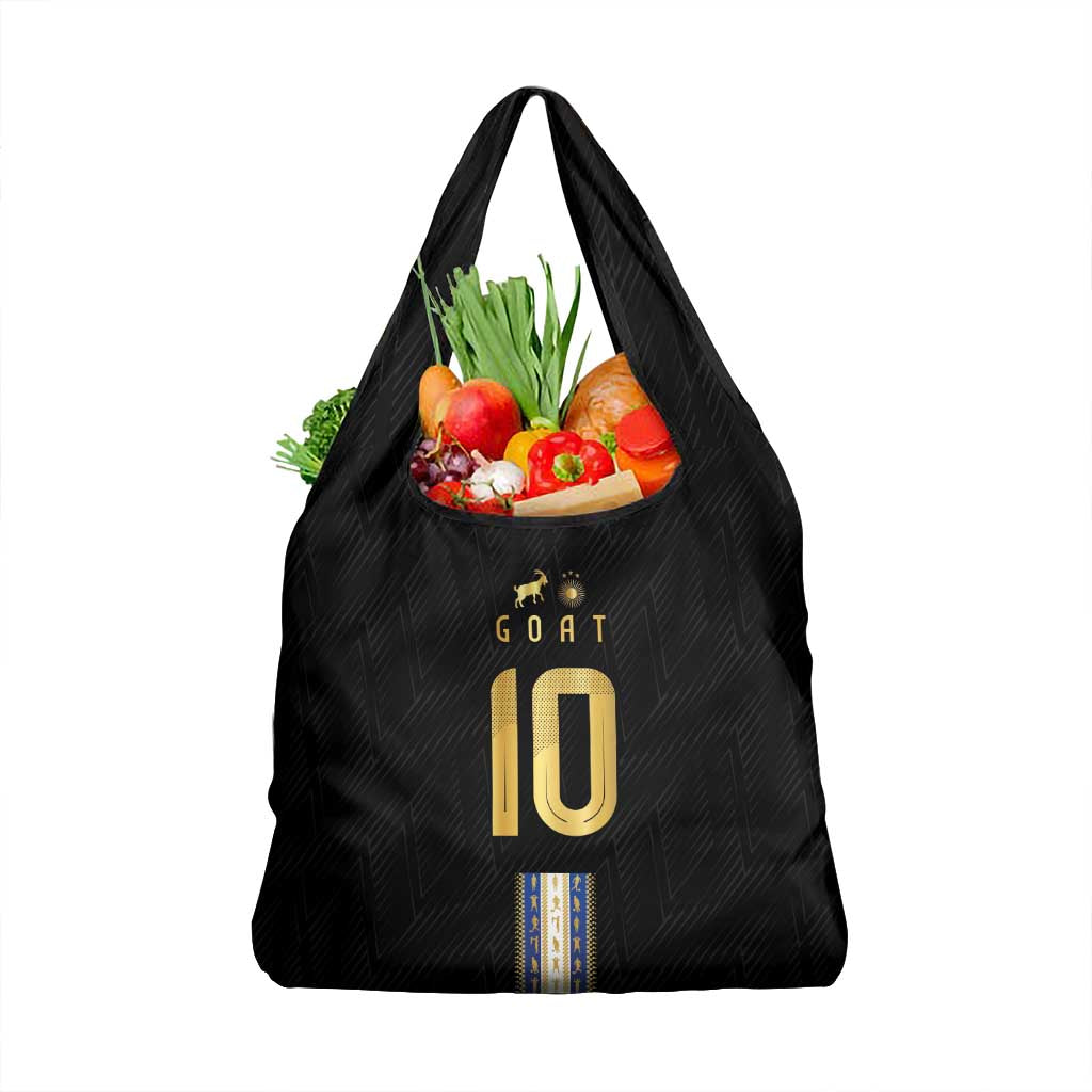 Argentina Football Grocery Bag GOAT-Pride of La Albiceleste