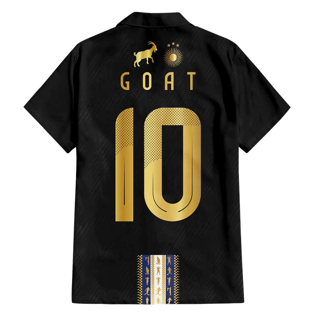 Argentina Football Hawaiian Shirt GOAT-Pride of La Albiceleste