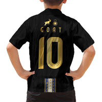 Argentina Football Hawaiian Shirt GOAT-Pride of La Albiceleste