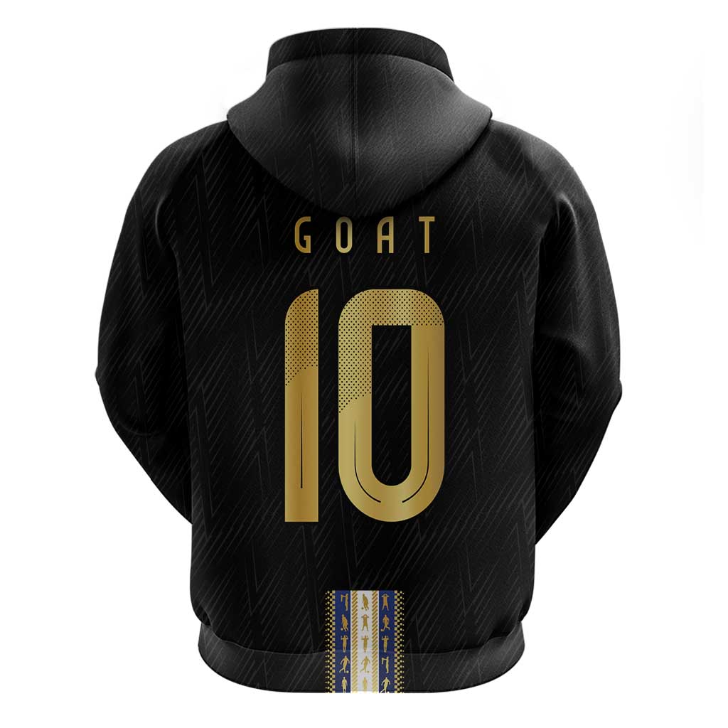 Argentina Football Hoodie GOAT-Pride of La Albiceleste
