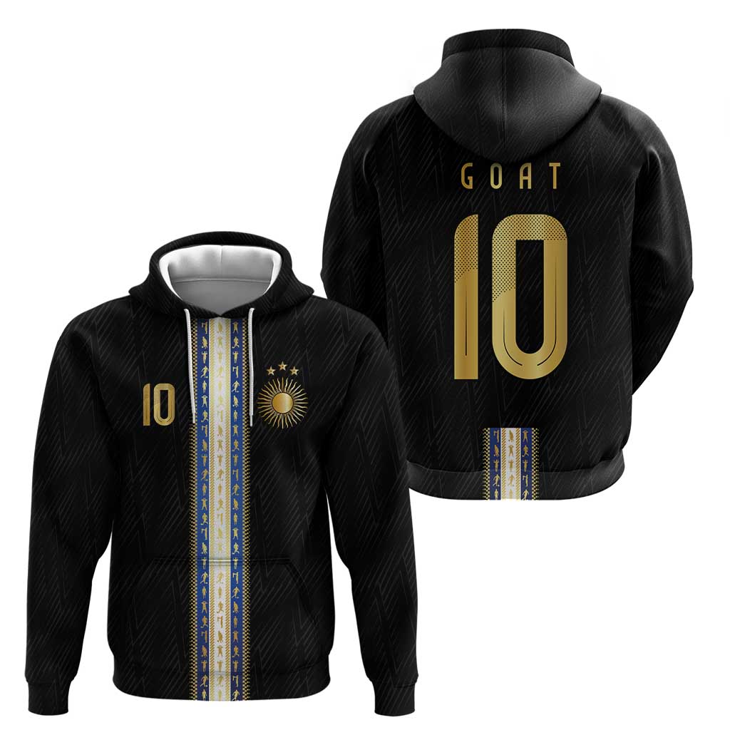 Argentina Football Hoodie GOAT-Pride of La Albiceleste