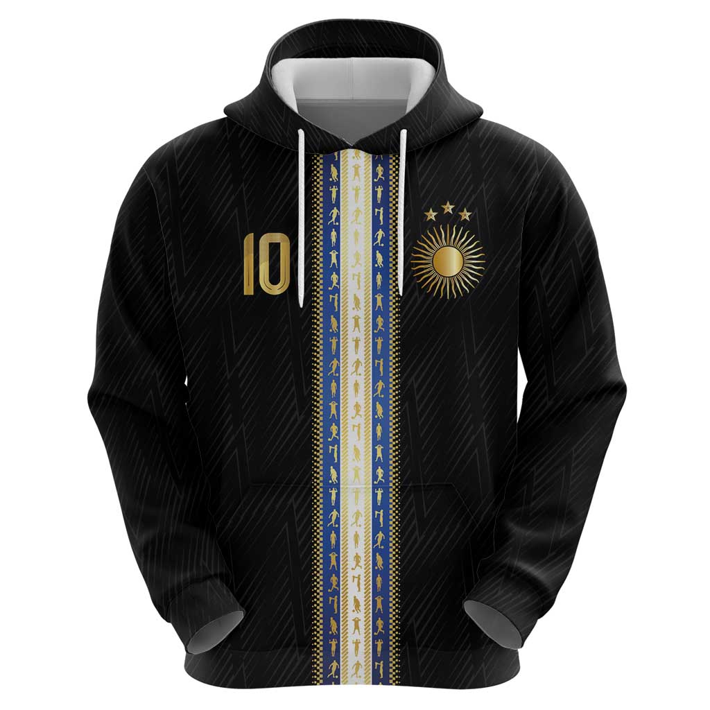 Argentina Football Hoodie GOAT-Pride of La Albiceleste