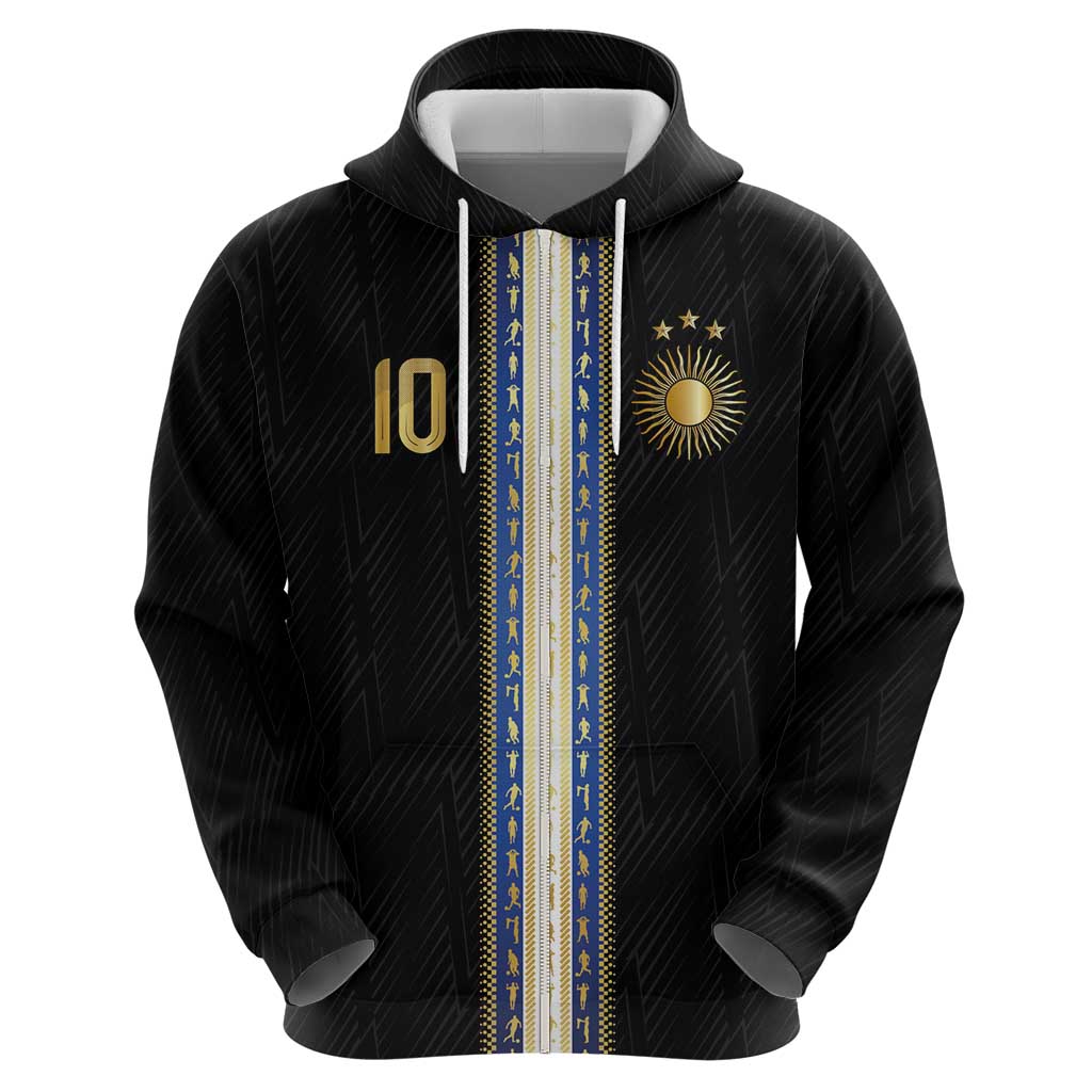 Argentina Football Hoodie GOAT-Pride of La Albiceleste