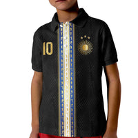 Argentina Football Kid Polo Shirt GOAT-Pride of La Albiceleste