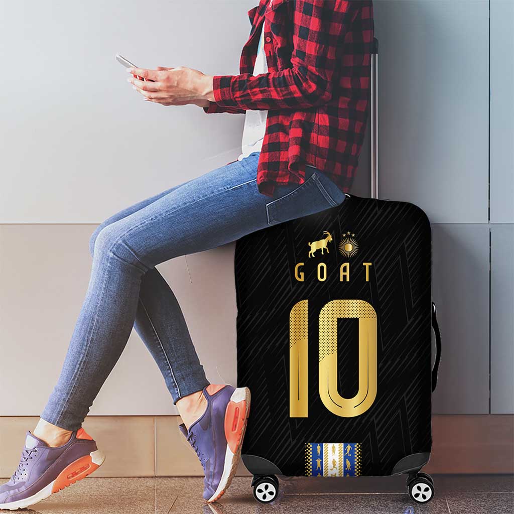 Argentina Football Luggage Cover GOAT-Pride of La Albiceleste