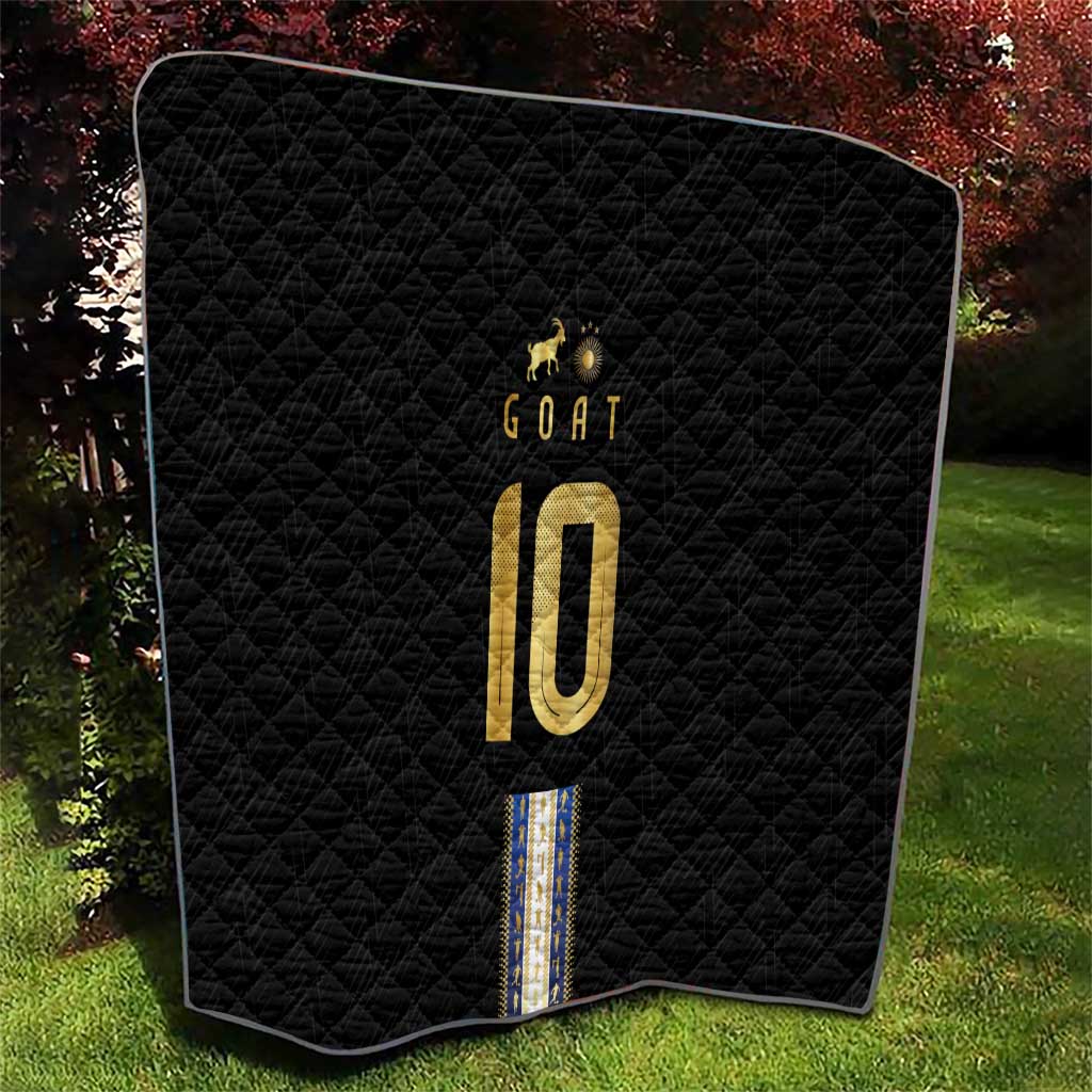 Argentina Football Quilt GOAT-Pride of La Albiceleste