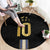 Argentina Football Round Carpet GOAT-Pride of La Albiceleste