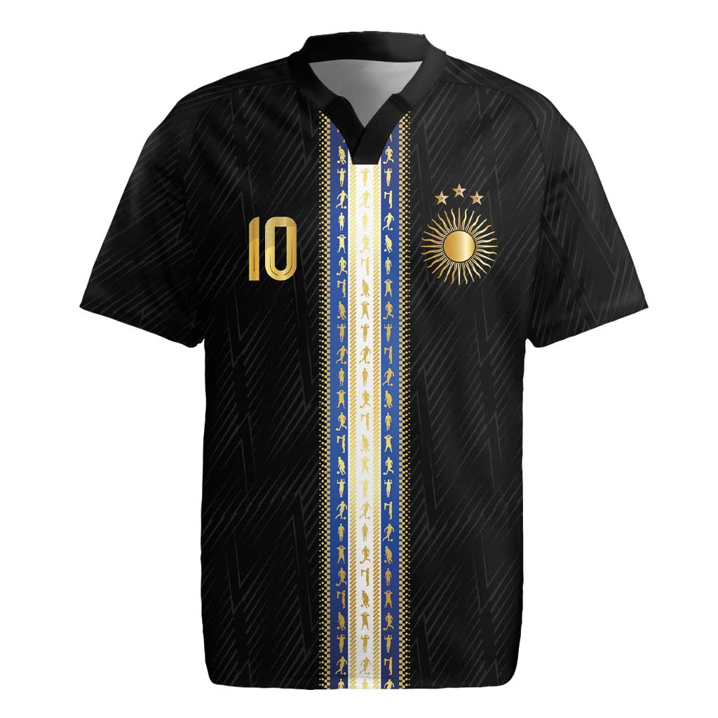 Argentina Football Rugby Jersey GOAT-Pride of La Albiceleste