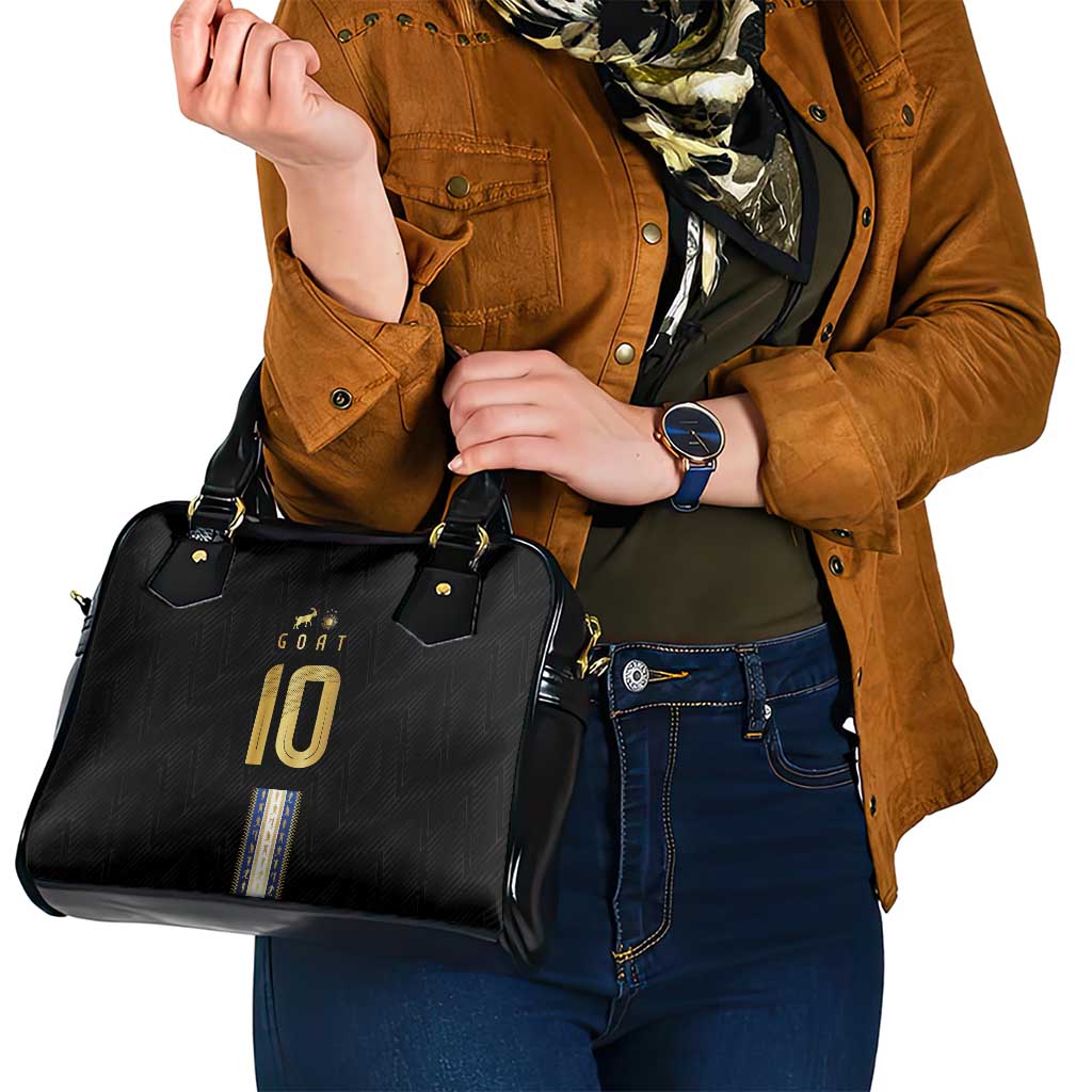 Argentina Football Shoulder Handbag GOAT-Pride of La Albiceleste