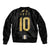 Argentina Football Sleeve Zip Bomber Jacket GOAT-Pride of La Albiceleste