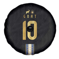 Argentina Football Spare Tire Cover GOAT-Pride of La Albiceleste