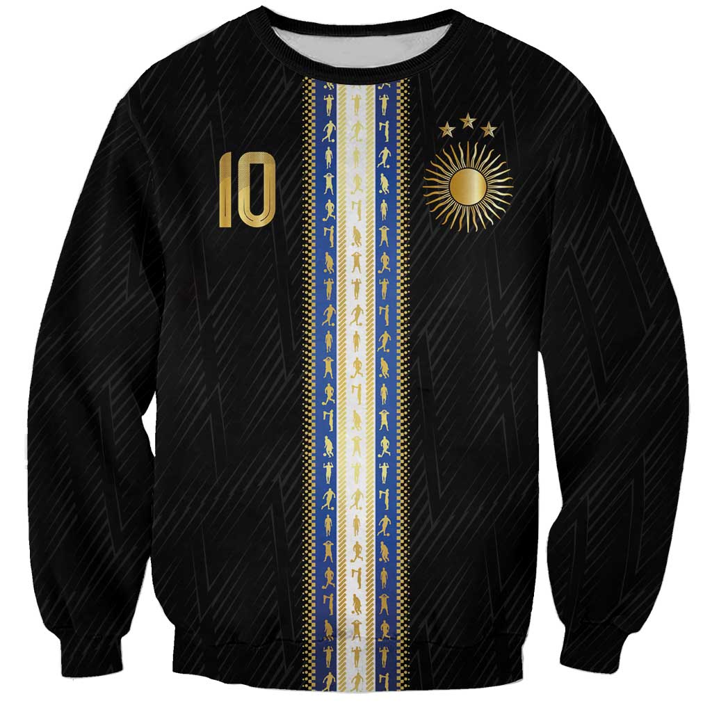 Argentina Football Sweatshirt GOAT-Pride of La Albiceleste