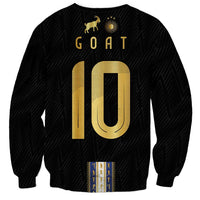 Argentina Football Sweatshirt GOAT-Pride of La Albiceleste