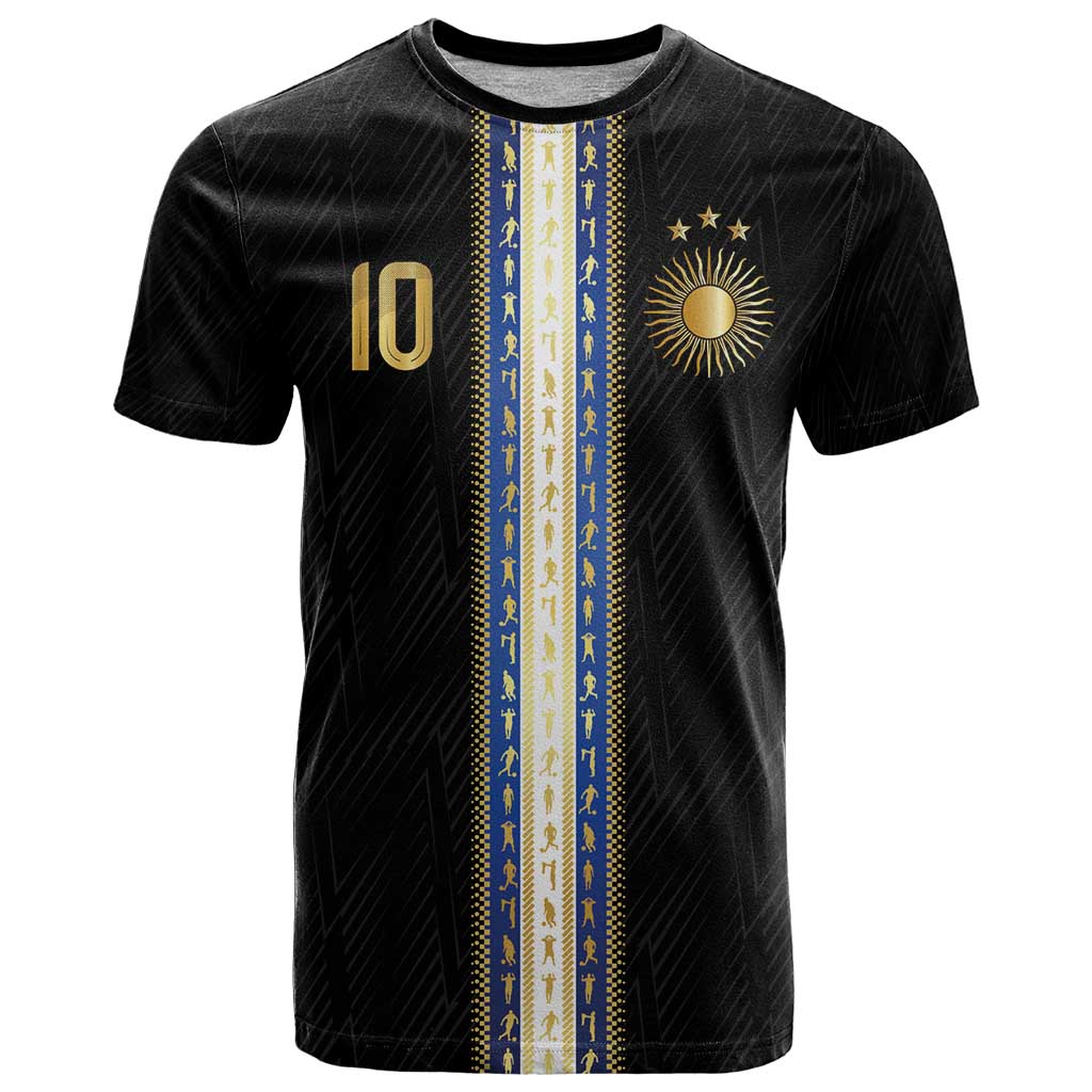 Argentina Football T Shirt GOAT-Pride of La Albiceleste