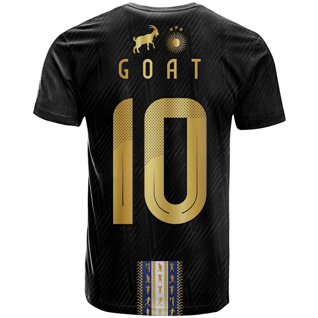 Argentina Football T Shirt GOAT-Pride of La Albiceleste