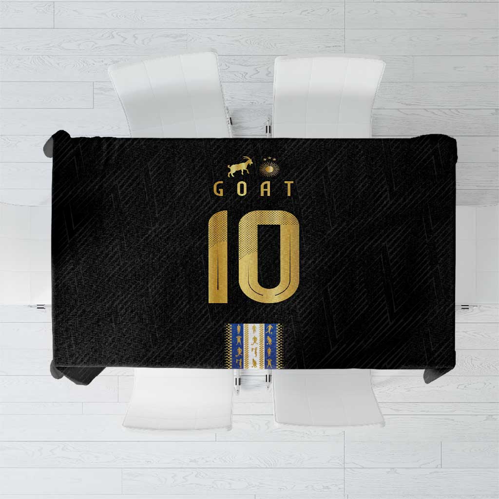 Argentina Football Tablecloth GOAT-Pride of La Albiceleste