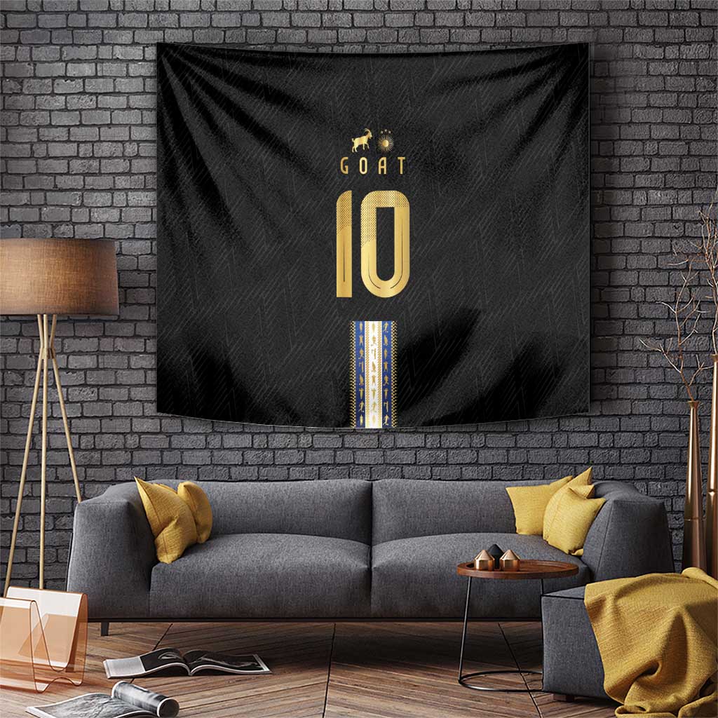 Argentina Football Tapestry GOAT-Pride of La Albiceleste