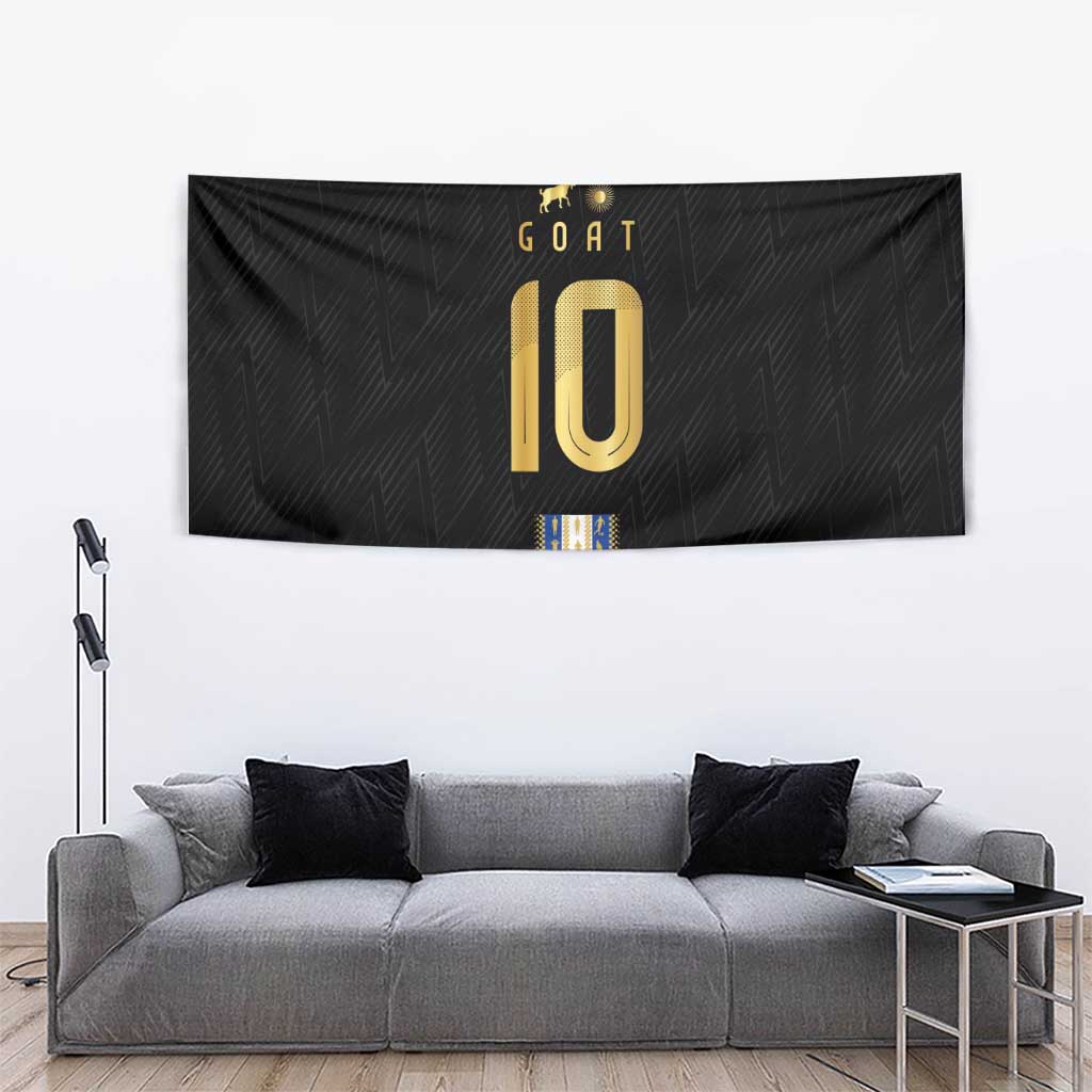 Argentina Football Tapestry GOAT-Pride of La Albiceleste