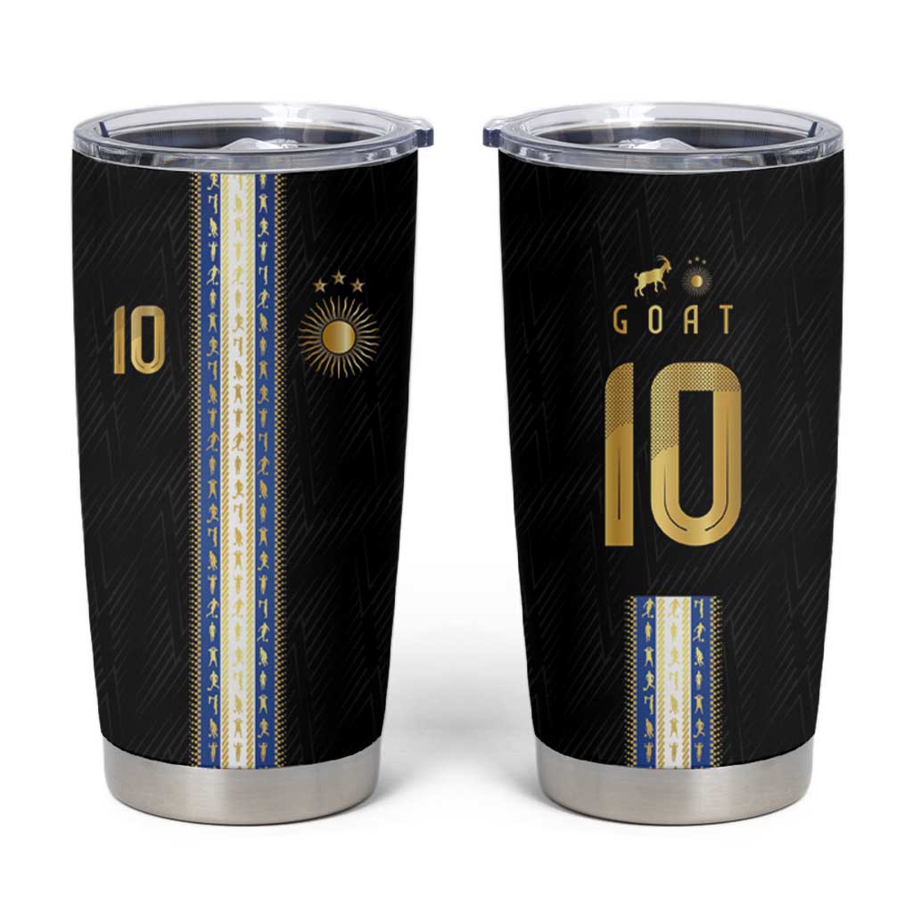 Argentina Football Tumbler Cup GOAT-Pride of La Albiceleste