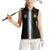 Argentina Football Women Sleeveless Polo Shirt GOAT-Pride of La Albiceleste