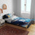 Custom Argentina Football Bedding Set La Albiceleste Marble Sky Version